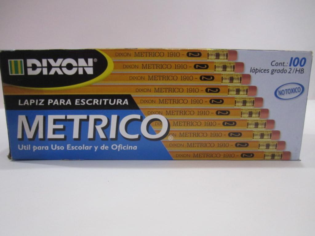 20004 CAJA 100 LAPIZ METRICO DIXON 2H $150.00