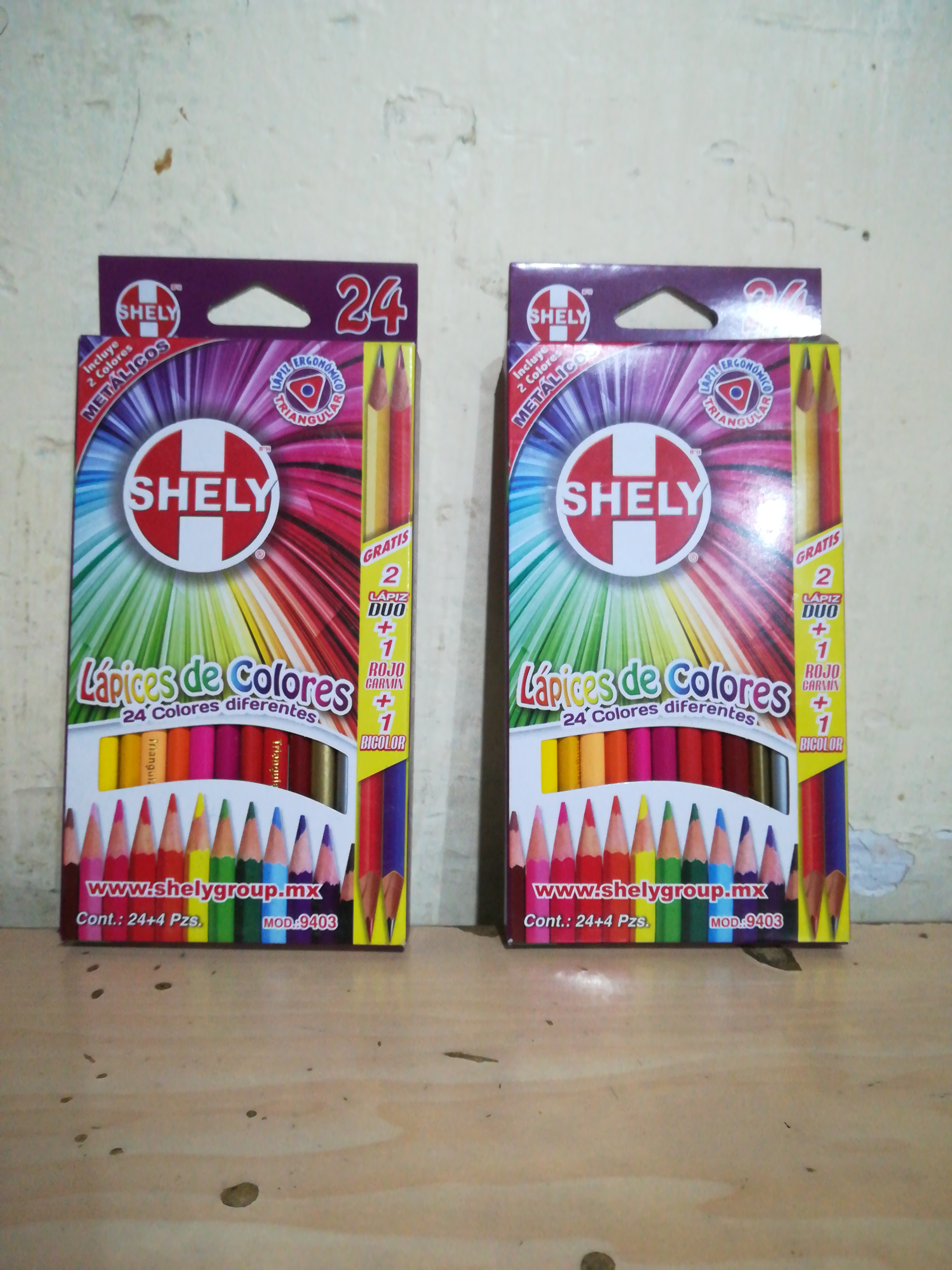 24 COLOR SHELY 40009