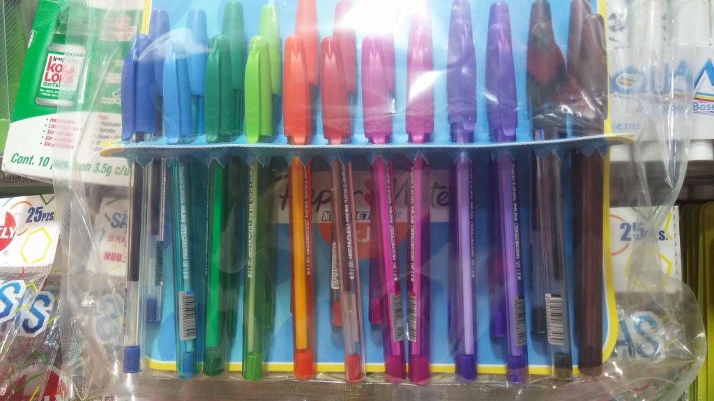 BOLSA CON 24 PLUMAS PAPERMATE