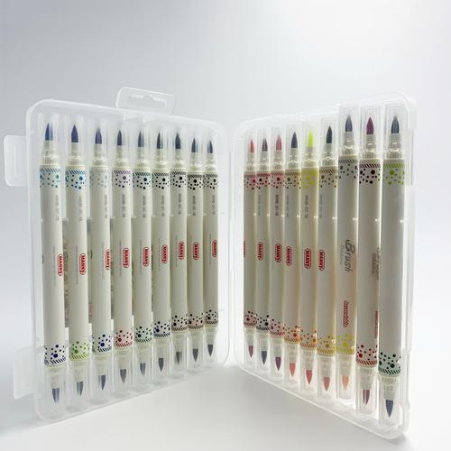 ROTULADOR BRUSH DOBLE PUNTA 24 COLORES 26082 $112.