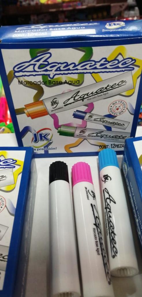29006 MARCADOR AQUATEC A 7 PESOS CADA MARCADOR
