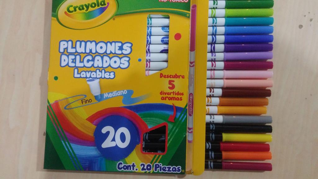 20 PLUMIN DELGADO LAVABLE 35018