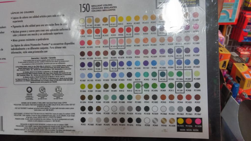 150 COLORES PRISMACOLOR PREMIER PROFESIONAL