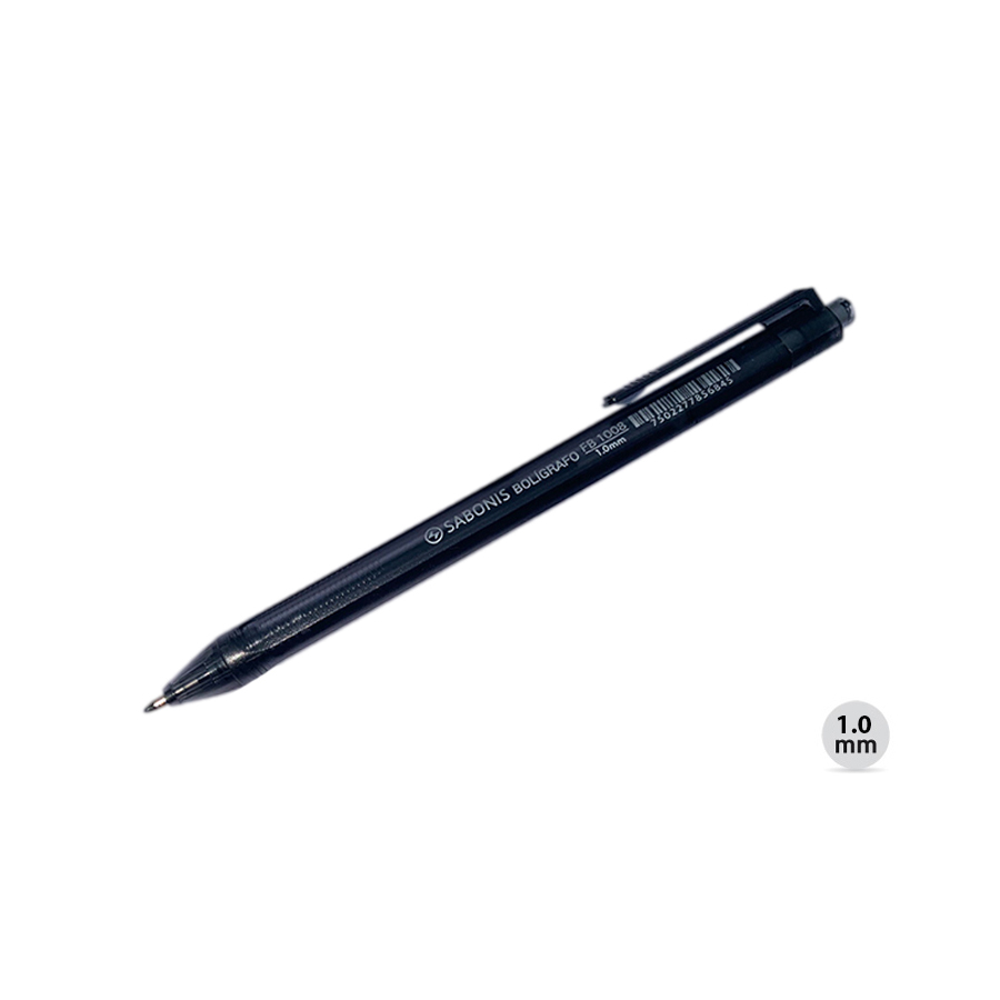 FB1008 BOTE 36 PLUMA RETRACTIL TRIANGULAR 1 MM TINTA N, A, R.