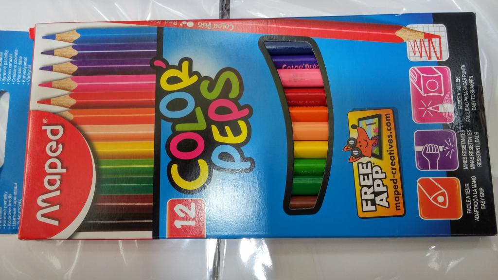 12 COLORES PEPS MAPED