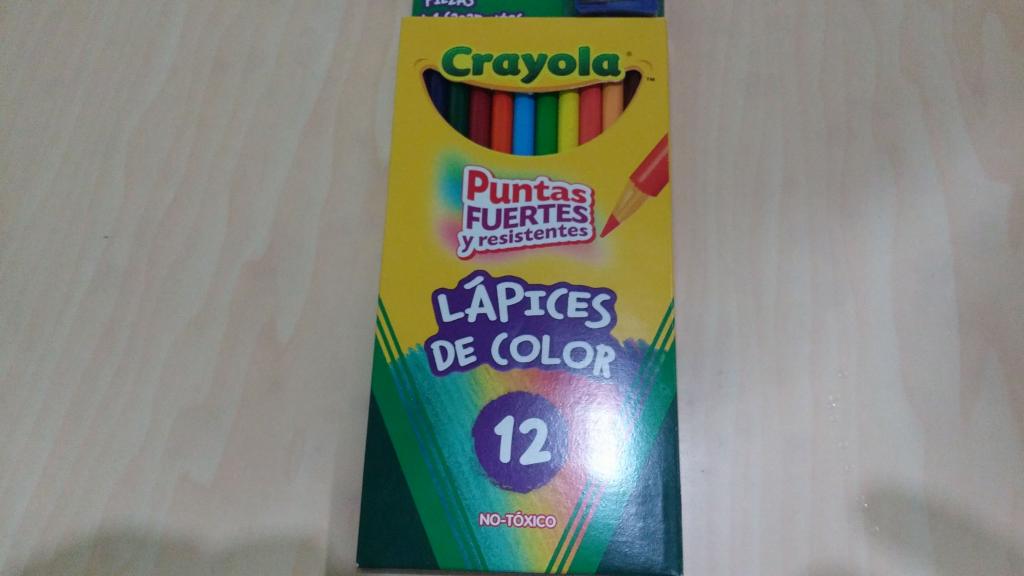 COLOR CRAYOLA CON 12 COLORES 35014
