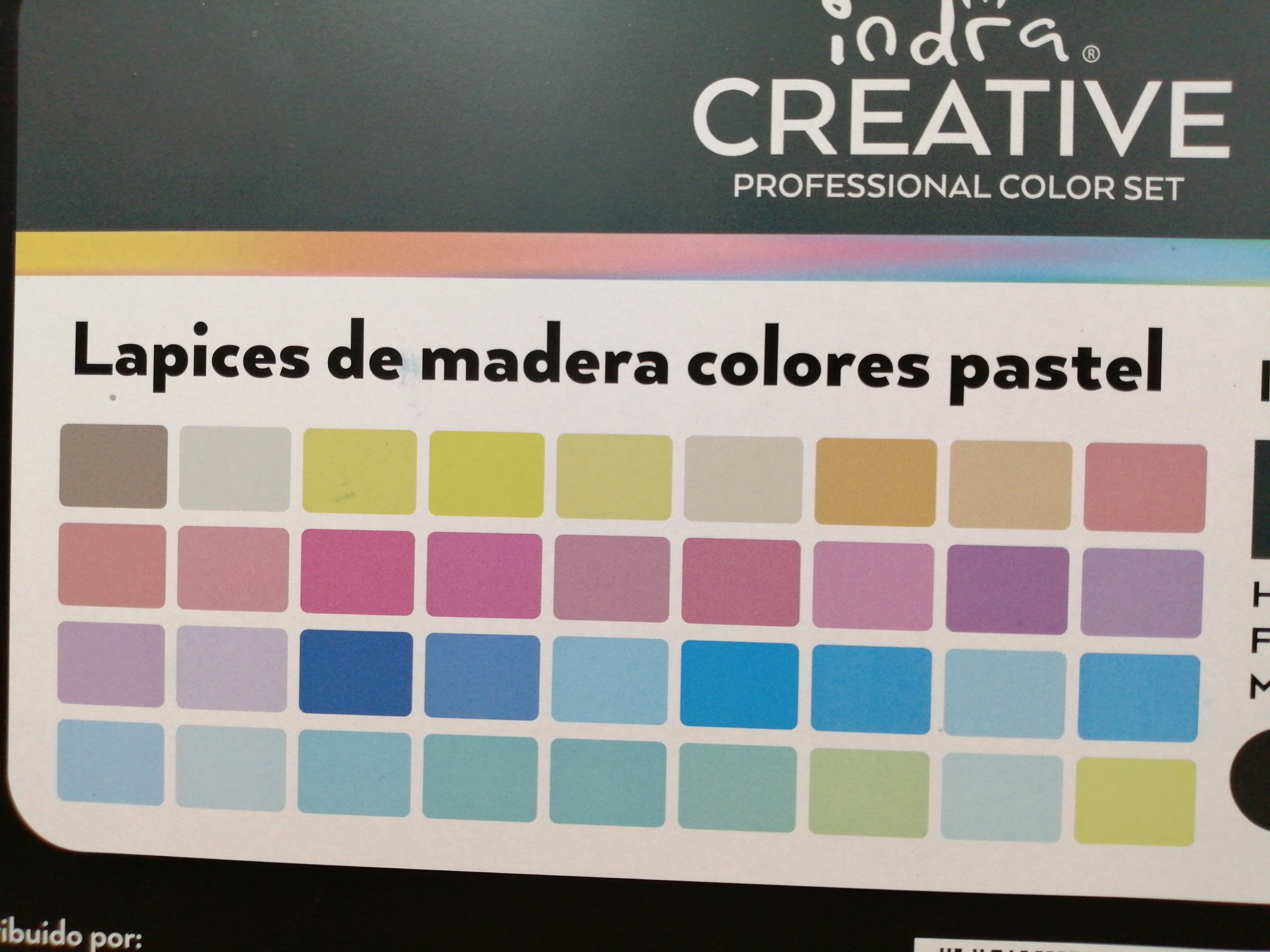 IND0363COLOR36CREATIVE MACARRON PASTEL $370.00