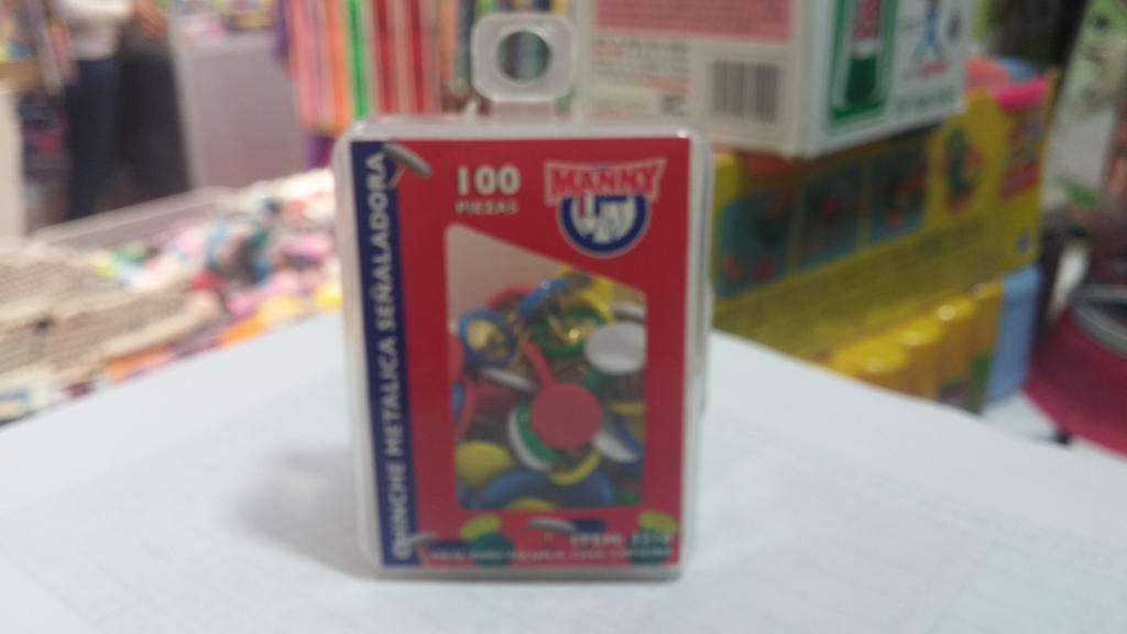 CAJITA 100 CHINCHES METAL MANY