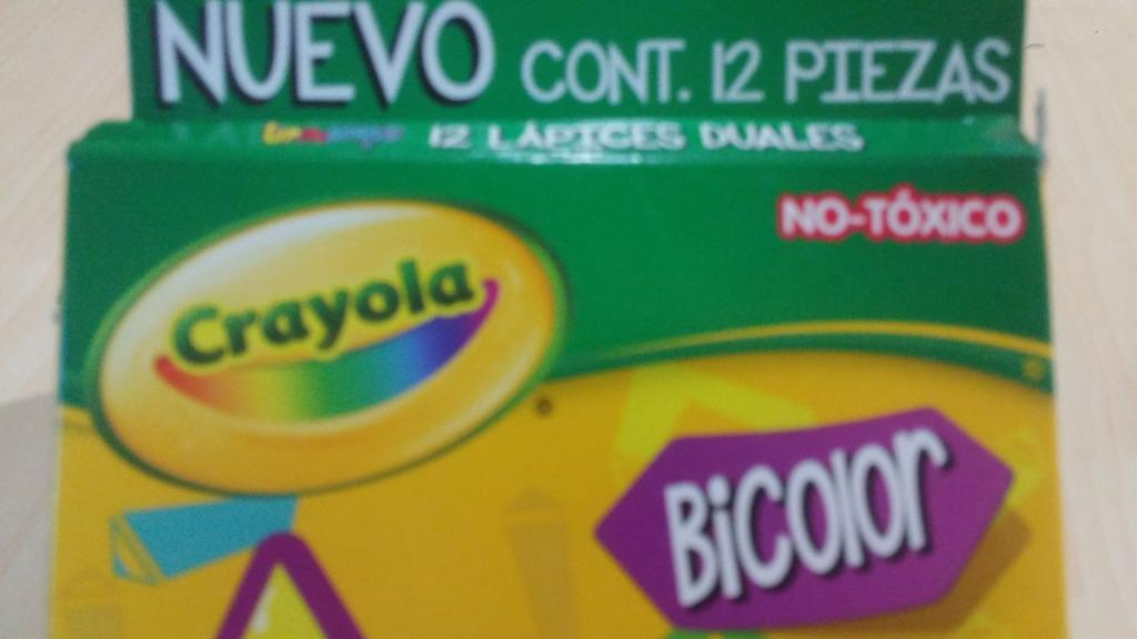 LAPIZ DE COLOR DUO 12 - 24 MARCA CRAYOLA 35022