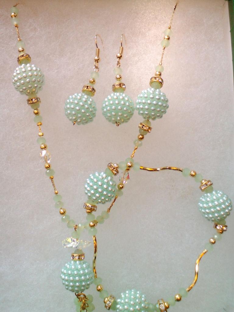 45001 JOYAS ARETE COLLAR Y PULSERA