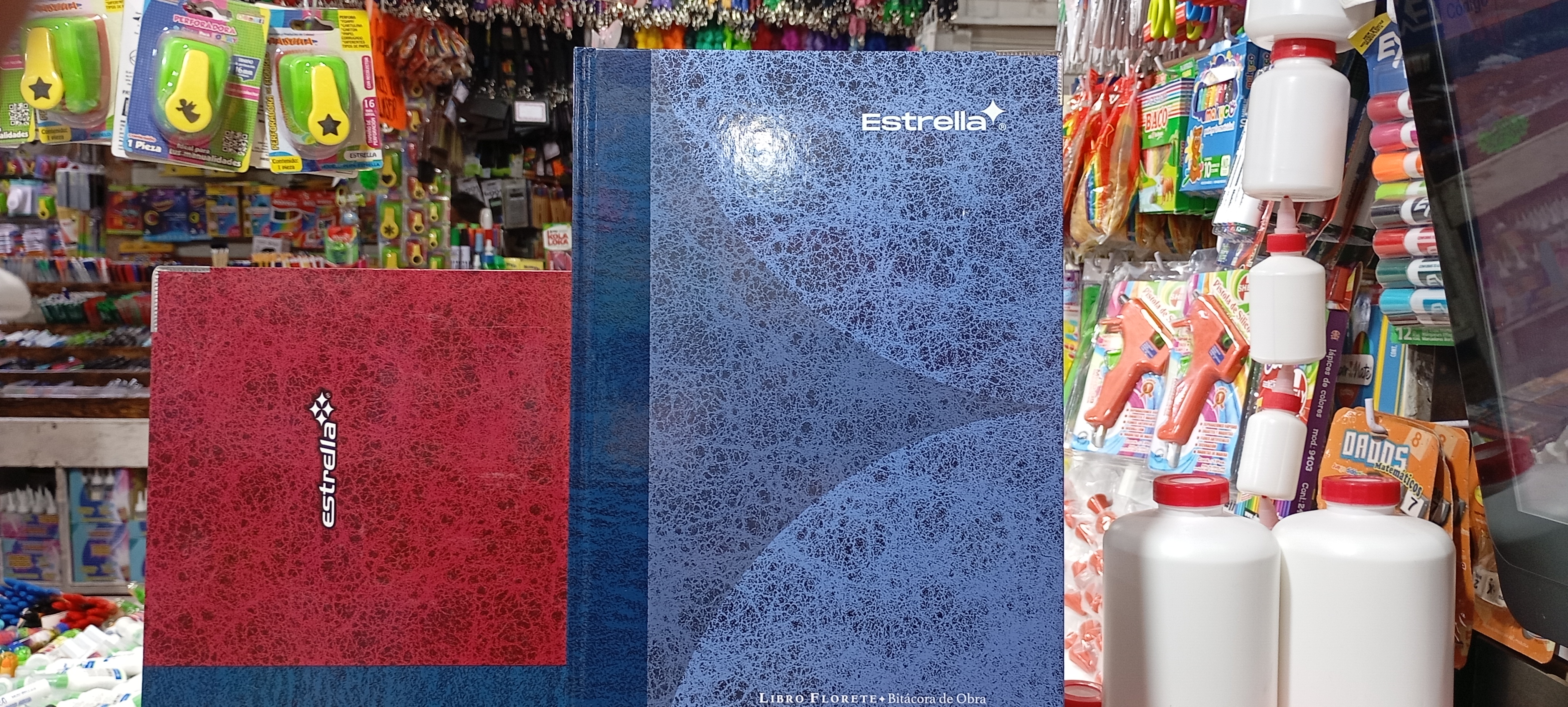 LIBRO FLORETE FORMA FRANCESA BITACORA DE OBRA 96 HOJAS MARCA ESTRELLA