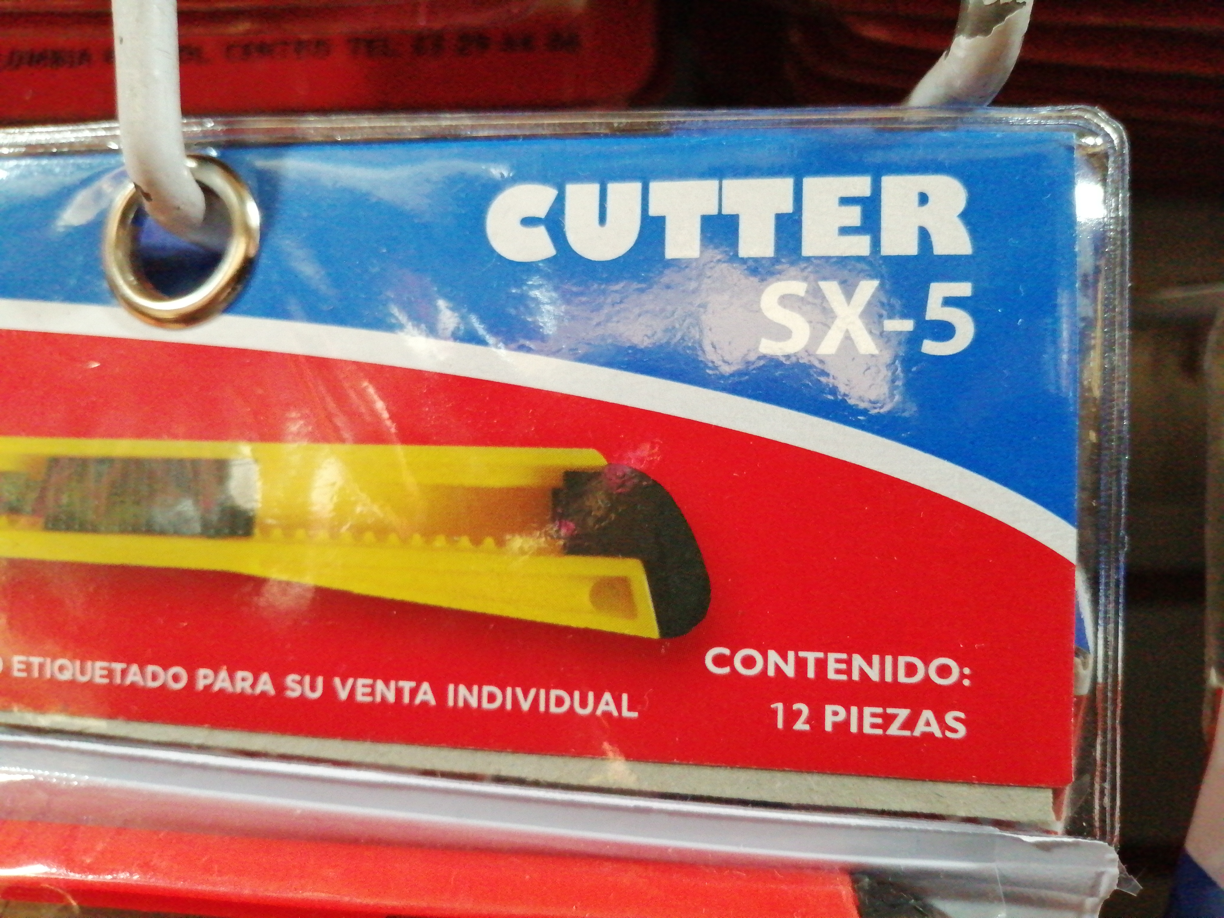 SX5 TIRA 12 CUTER CHICO AUTOMÁTICO MANY.