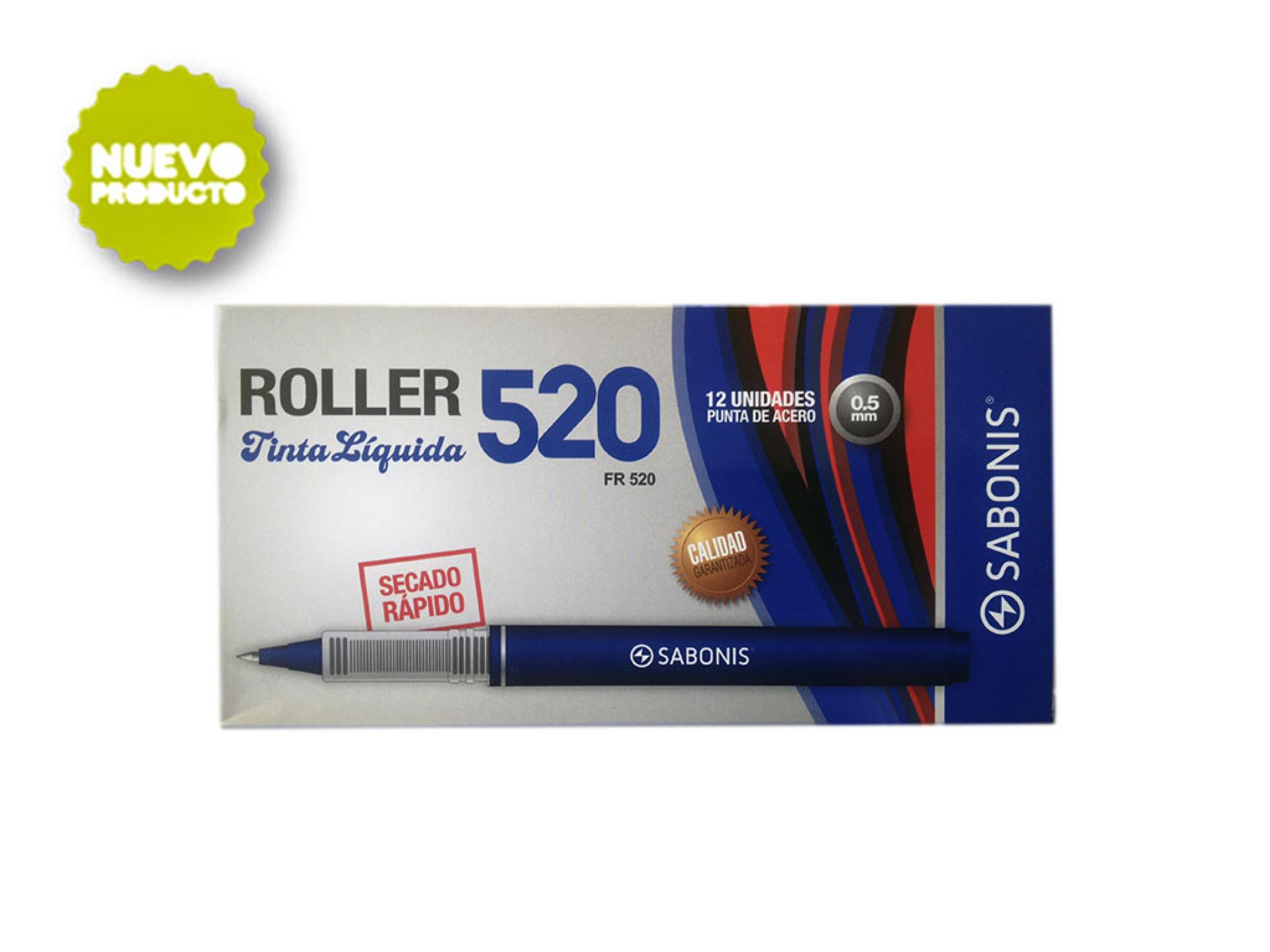 FR520 CAJA 12 PLUMA ROLER TINTA CHINA 0.5 MM EN N. A. R.