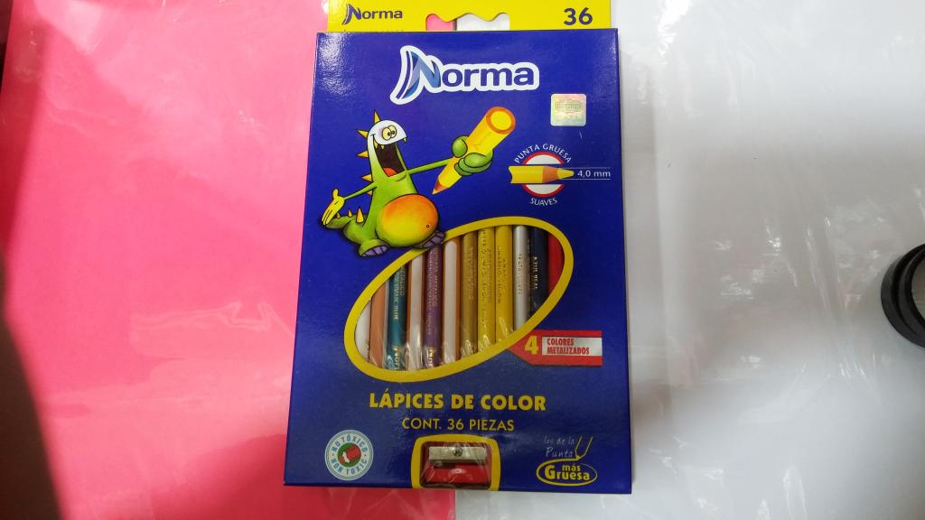 36 COLORES NORMA