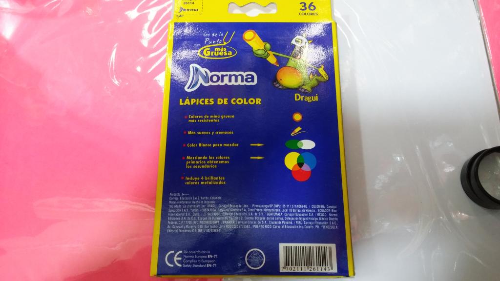 36 COLORES NORMA