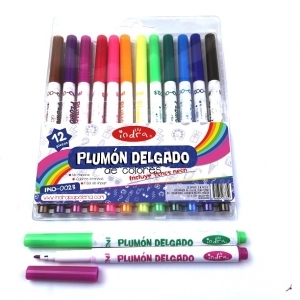 IND0023JUEGO12PLUMIN ESCOLAR IND0023 30003 $28. 00