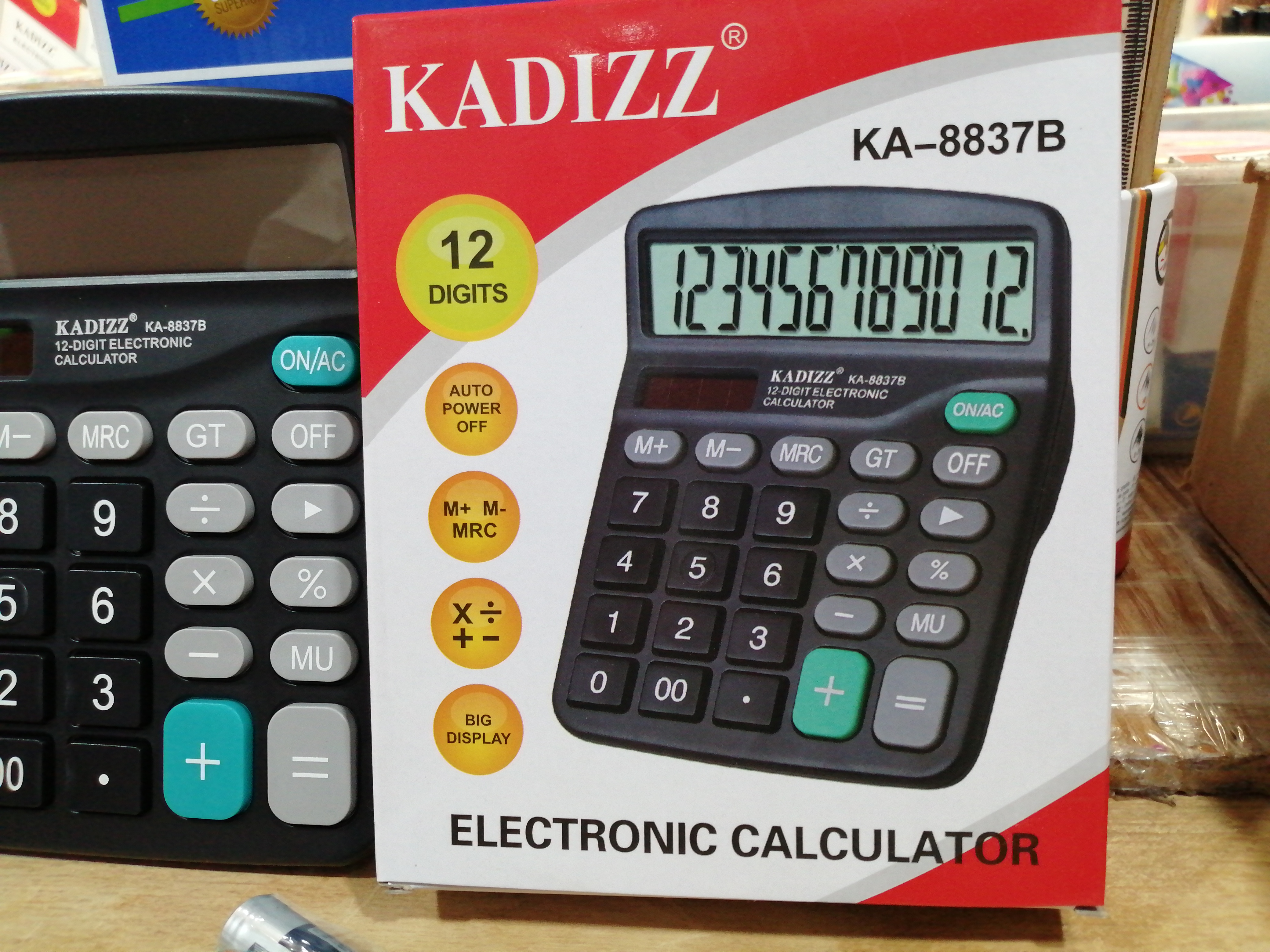 KA8837BCALCULADOR KADIZZ KA8837B 02029 $60.00