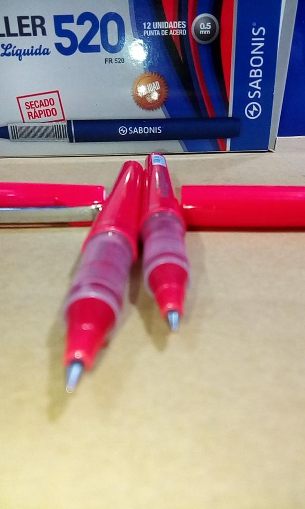 FR520 CAJA 12 PLUMA ROLER TINTA CHINA 0.5 MM EN N. A. R.
