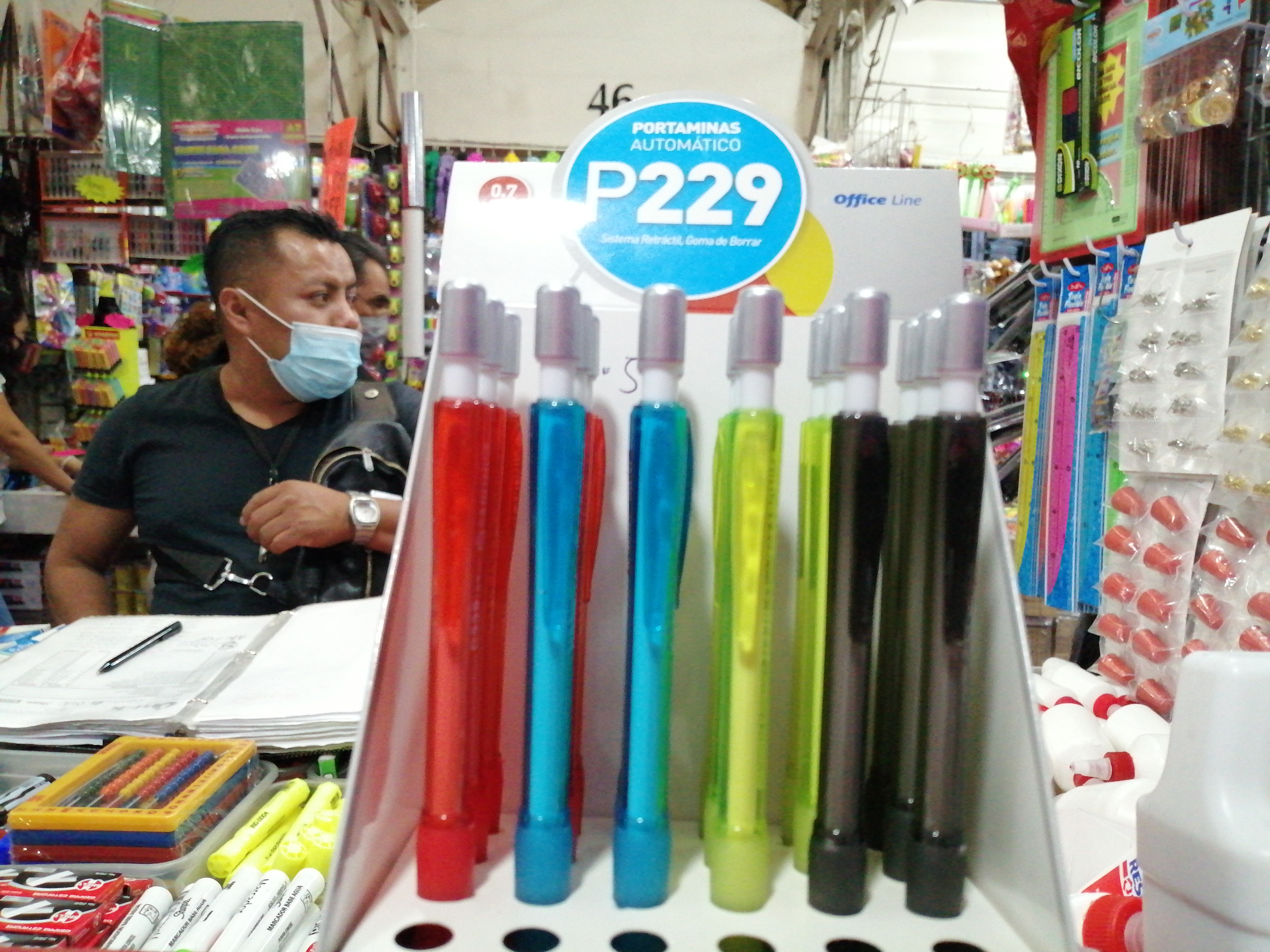 P229 CAJA 24 PORTAMINA LAPICERO EN 0.5 Y 0.7 MM