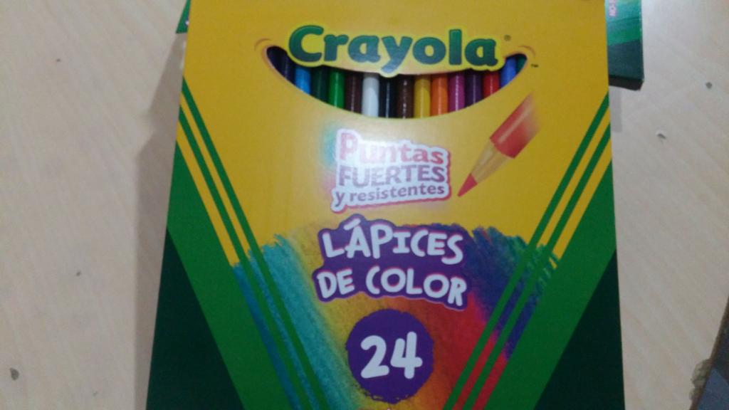 COLOR DE MADERA CRAYOLA 24 COLORES 35015
