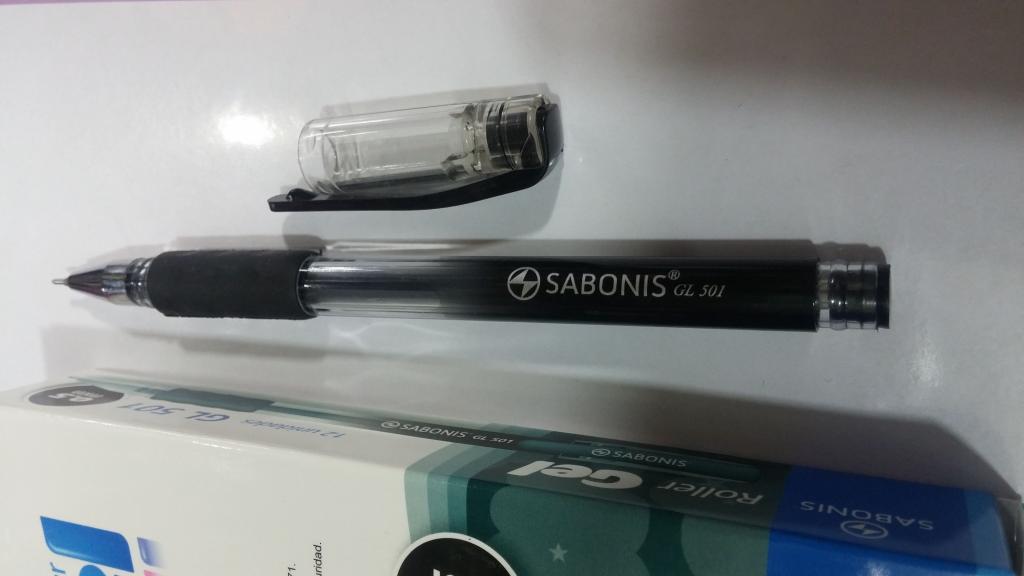 GL501 CAJA 12 PLUMA GEL TINTA N. A. R.