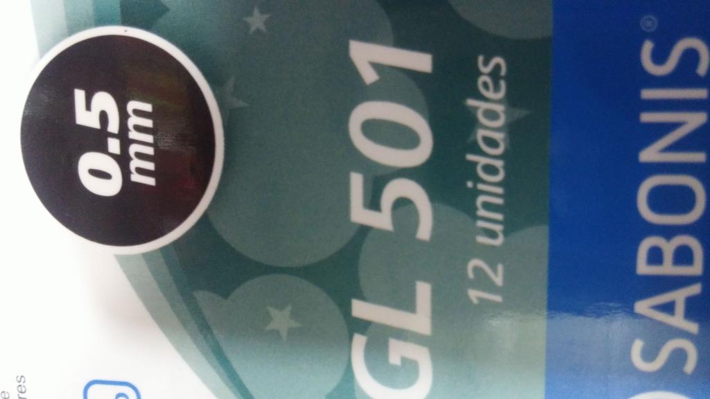 GL501 CAJA 12 PLUMA GEL TINTA N. A. R.