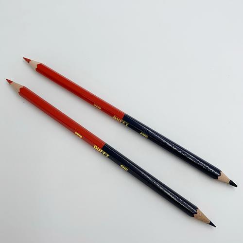 BICOLOR DELGADO HEXAGONAL BUFY CAJA CON 12 PIEZAS