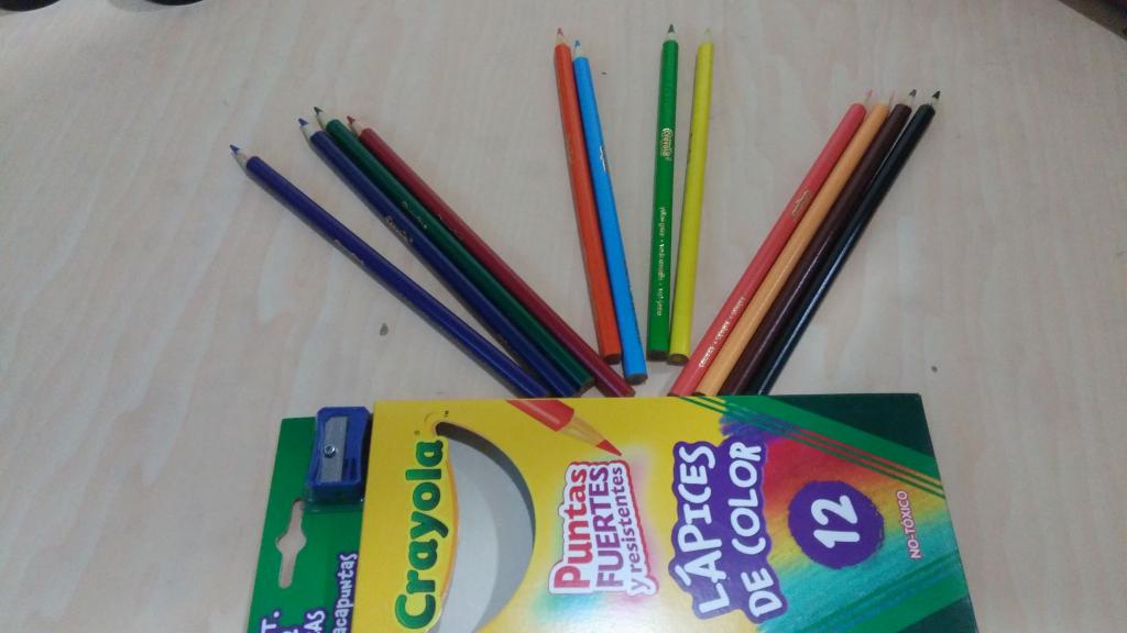 COLOR CRAYOLA CON 12 COLORES 35014