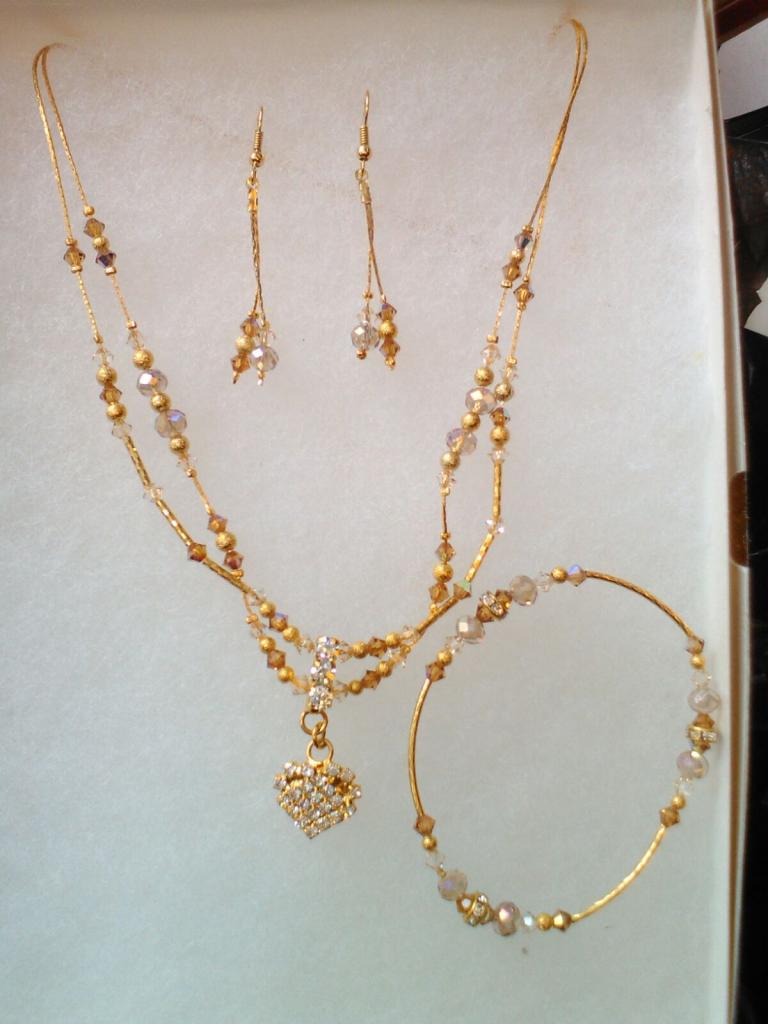45001 JOYAS ARETE COLLAR Y PULSERA