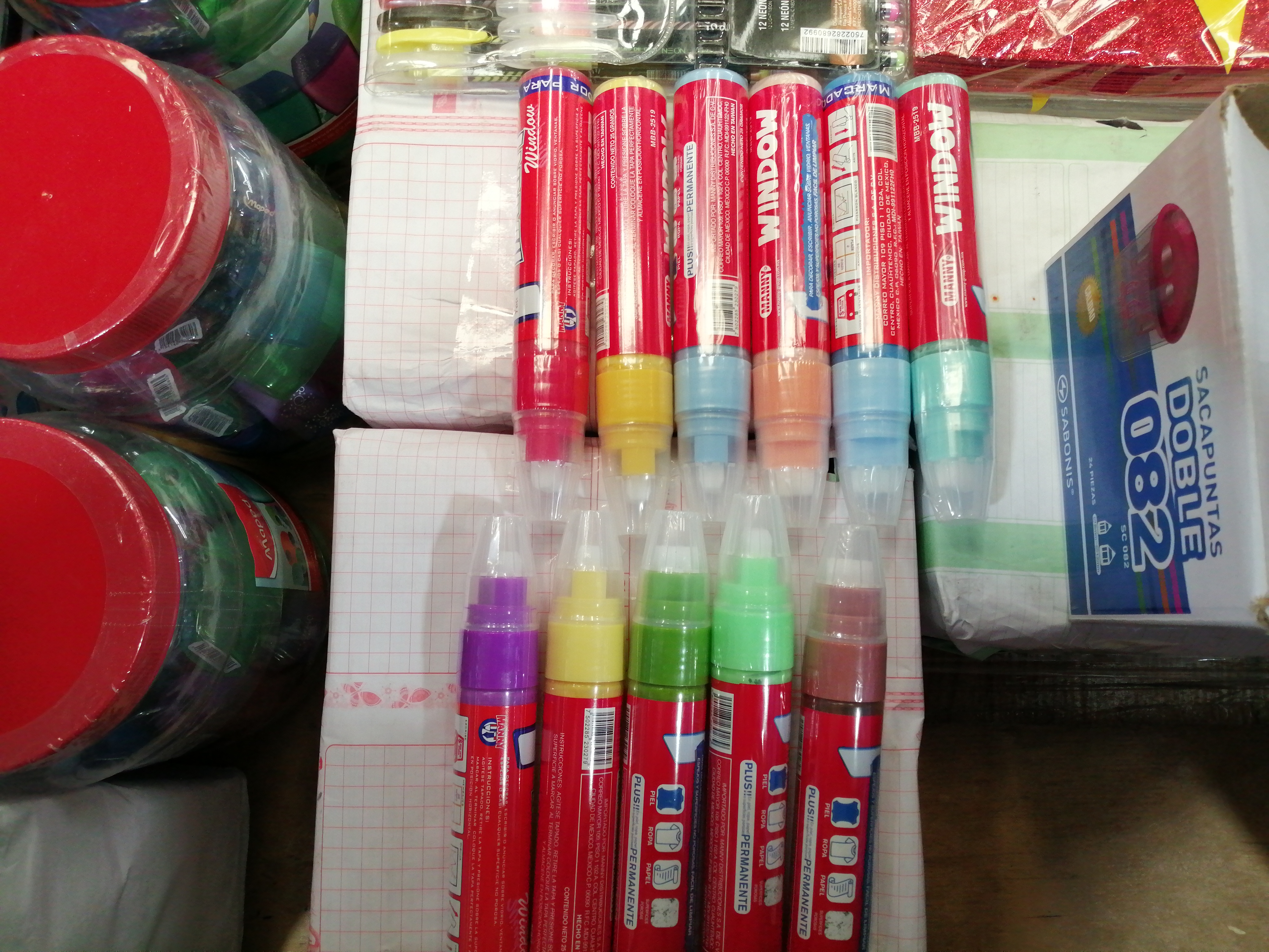 MARCADOR DE VIDRIO MANNY