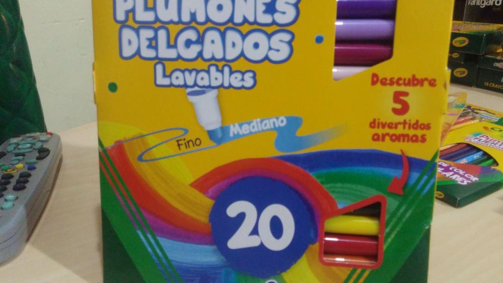 20 PLUMIN DELGADO LAVABLE 35018