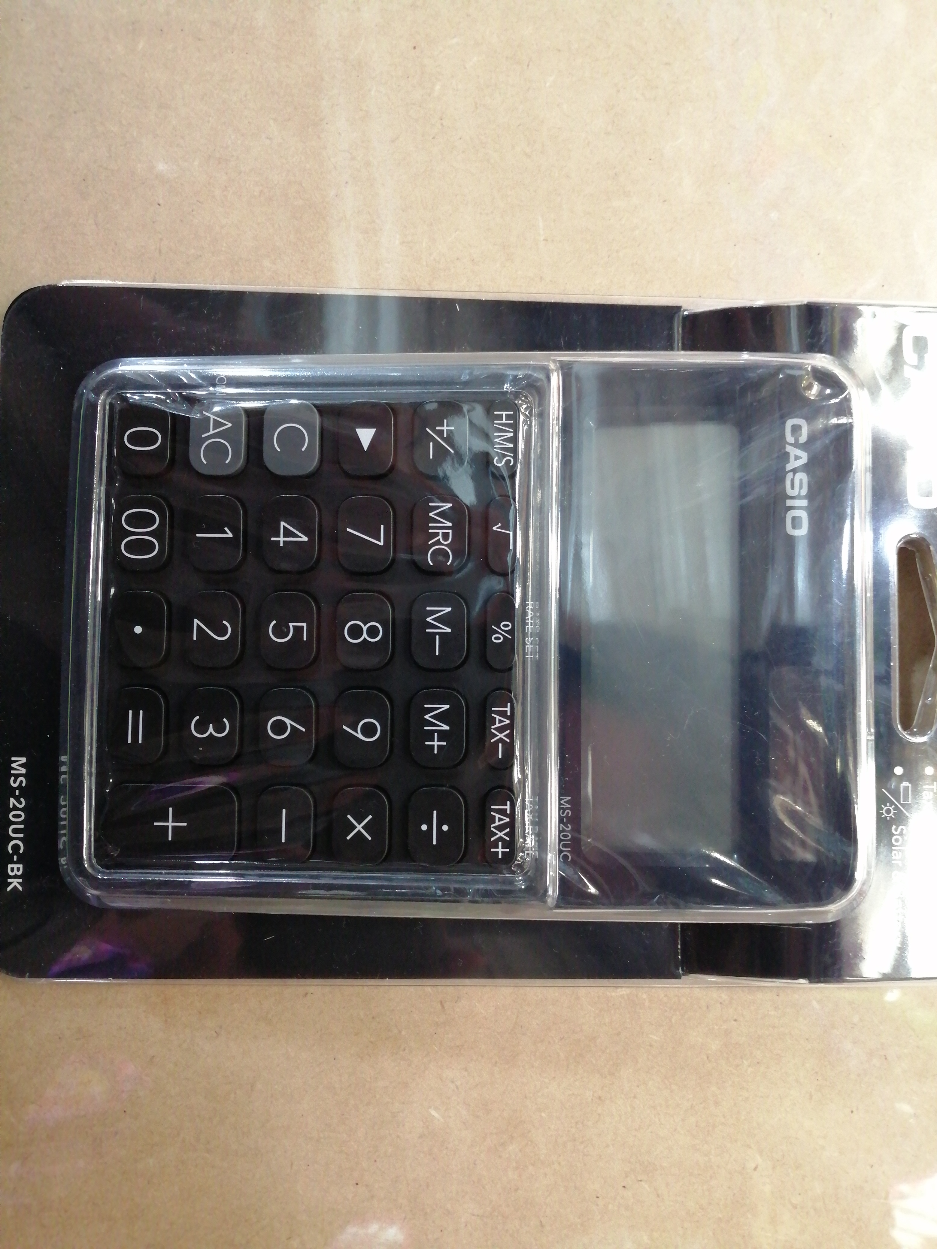 MS20UCBKCASIOMS20UCBK CON 12 NUMEROS 02032 $175.