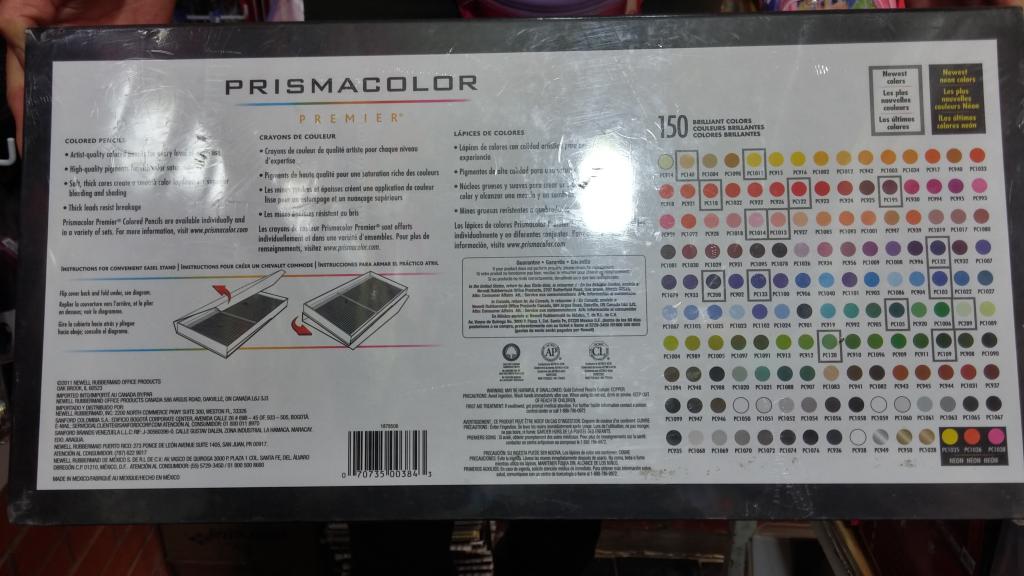 150 COLORES PRISMACOLOR PREMIER PROFESIONAL