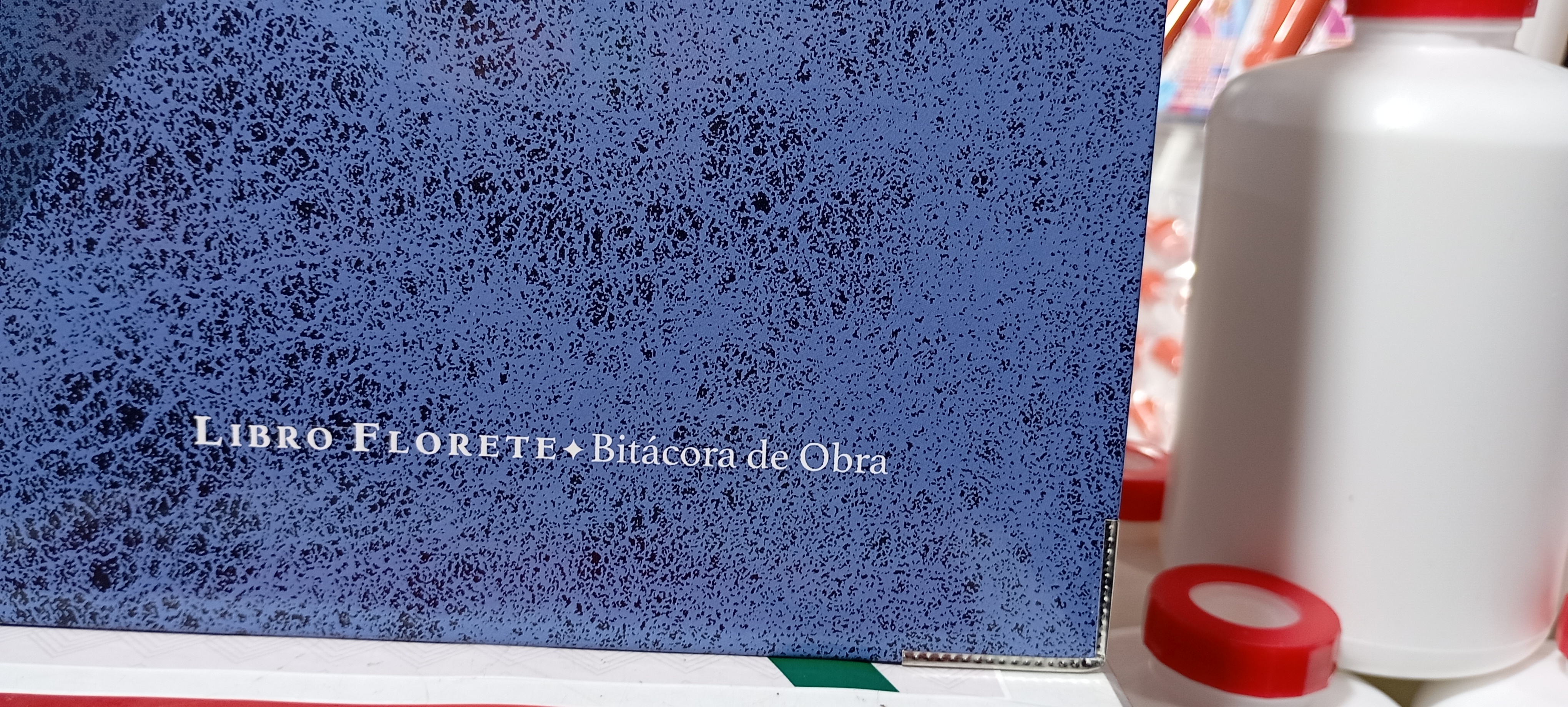 LIBRO FLORETE FORMA FRANCESA BITACORA DE OBRA 96 HOJAS MARCA ESTRELLA