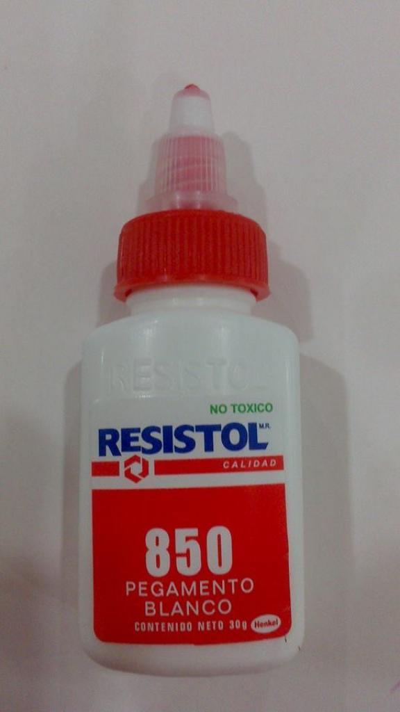 12 RESISTOL 850 DE 30 ML.