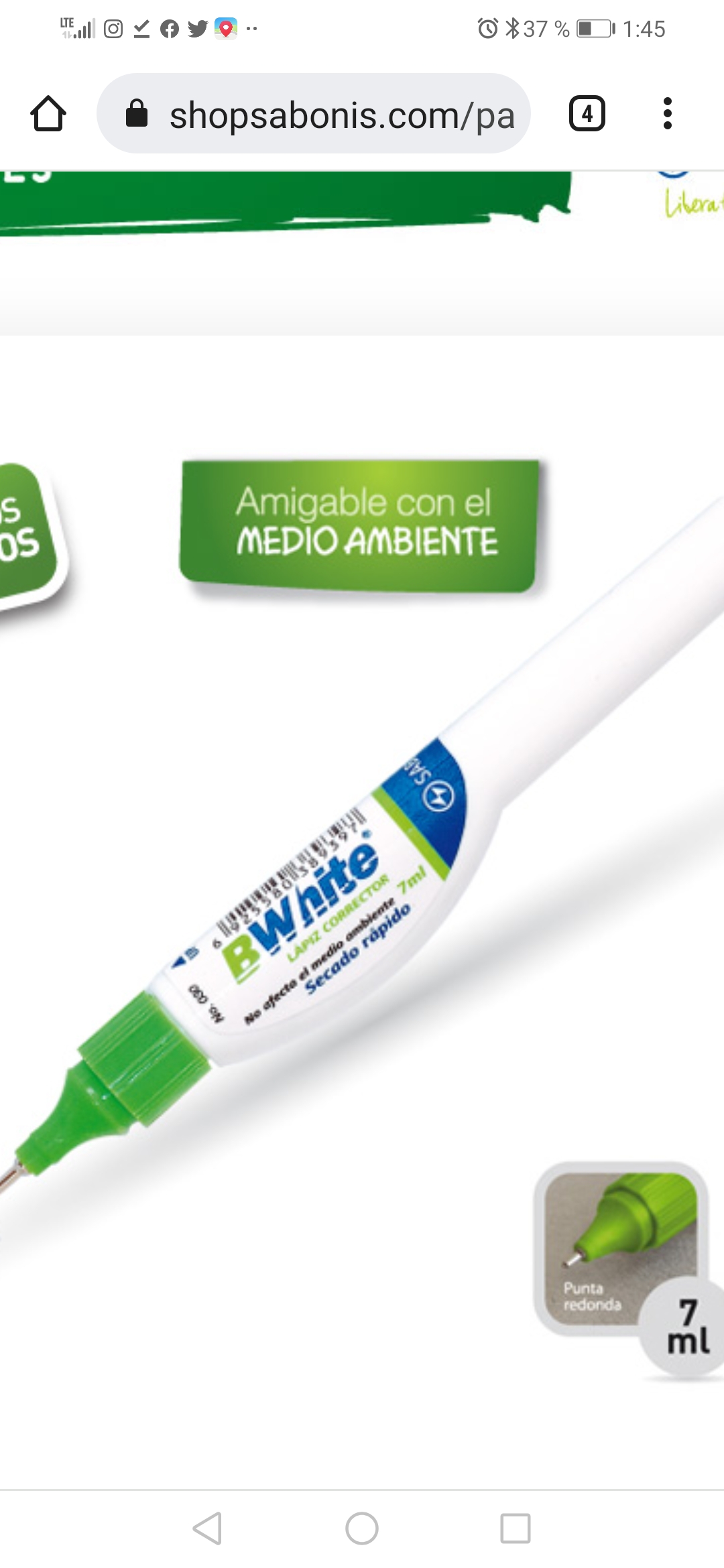 C030 CAJA 12 CORRECTOR PLUMA  0.7 MM