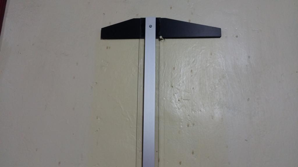 REGLA T ACRILICO ALUMINIO 75 CM