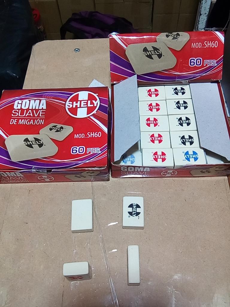 40095 SH60 CAJA CON 60 GOMAS SHELY