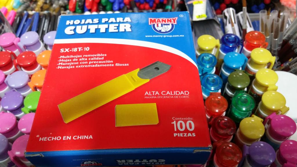 100 NAVAJAS PARA CUTER GRANDE MANY 