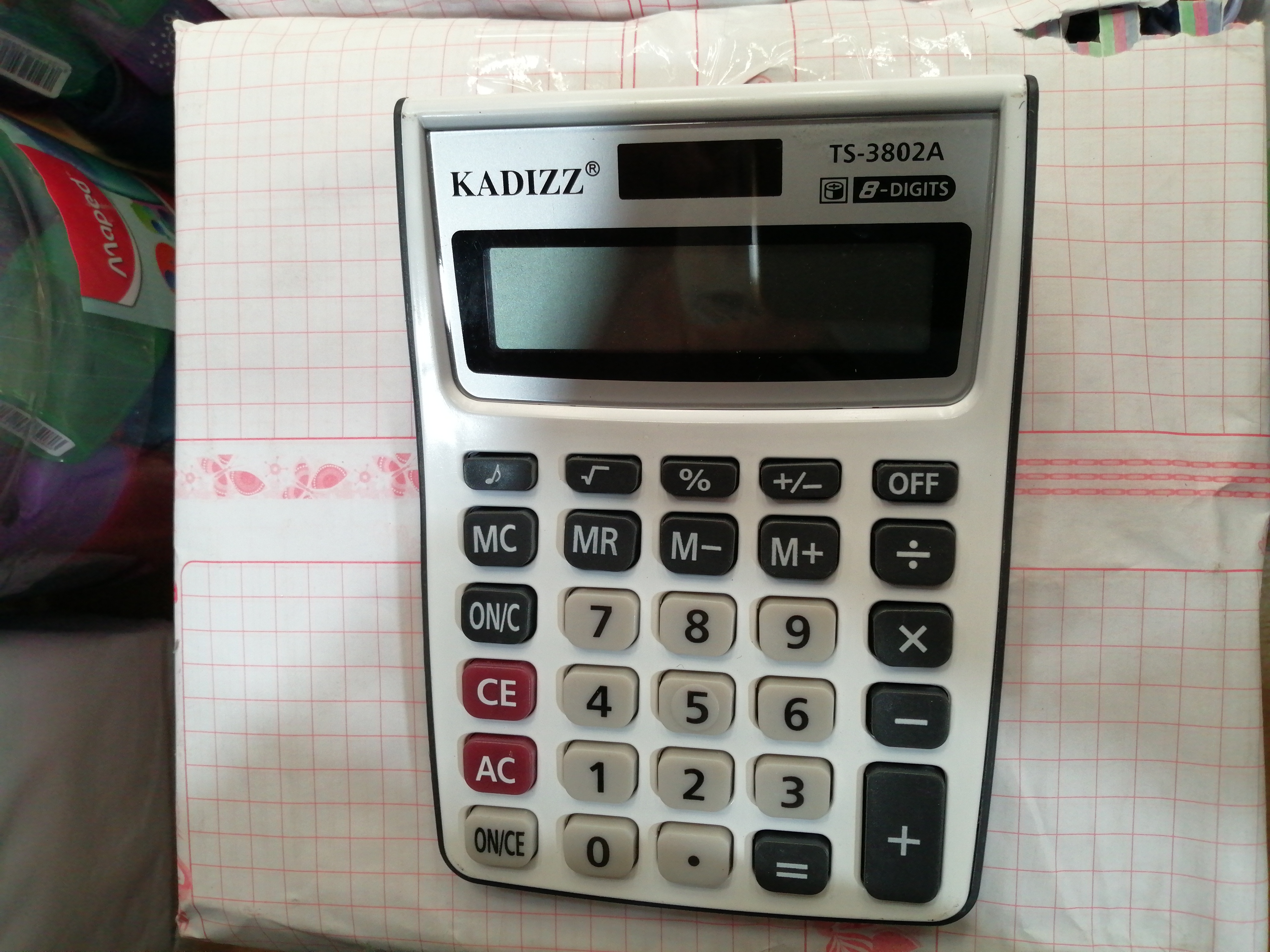 TS3802ACALCULADOR 8 NUMEROS TS3802A 02025 $45.00