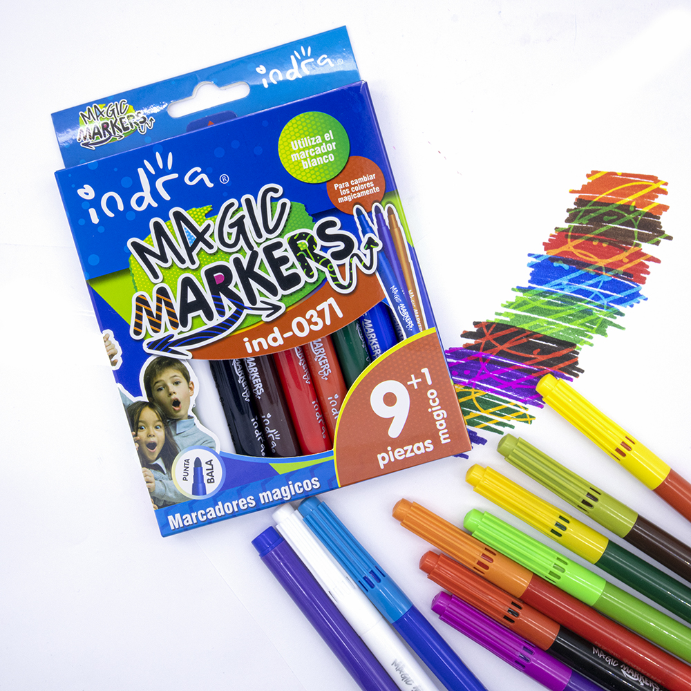 IND0371MMARCADORES MAGICOS 9+1 $45.00