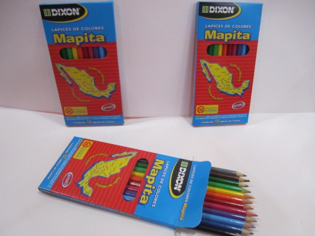 12 COLORES MAPA LARGO 20006 $16.00