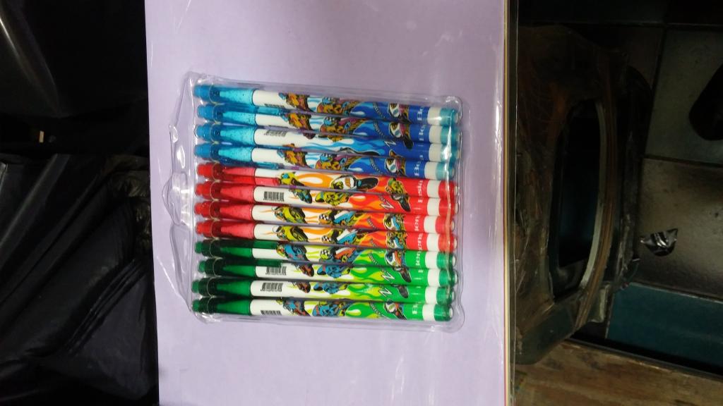 BOLSA CON 12 LAPIZ BENSIA PUNTAS INTERCAMBIABLES.