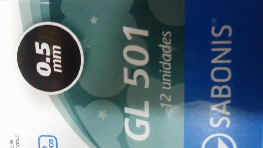 GL501 CAJA 12 PLUMA GEL TINTA N. A. R.