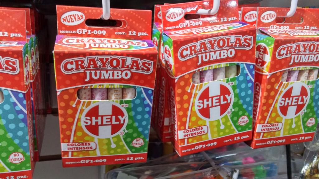 CAJITA 12 CRAYON YUMBO SHELY
