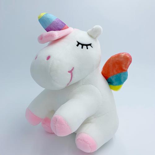 PELUCHE UNICORNIO OJITO CERRADO 26086