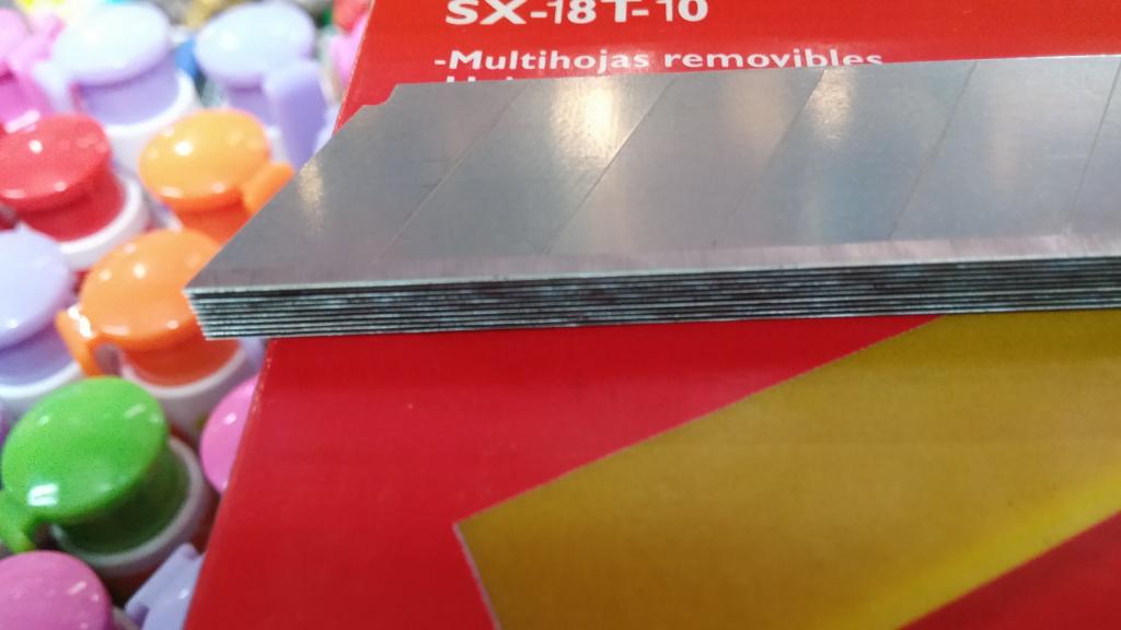 100 NAVAJAS PARA CUTER GRANDE MANY 