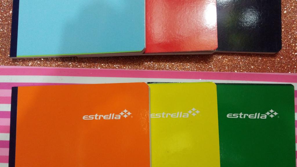 CAJA 40 CUADERNO PROFESIONAL COSIDO 100 HOJAS PASTA SEMI DURA MARCA ESTRELLA.