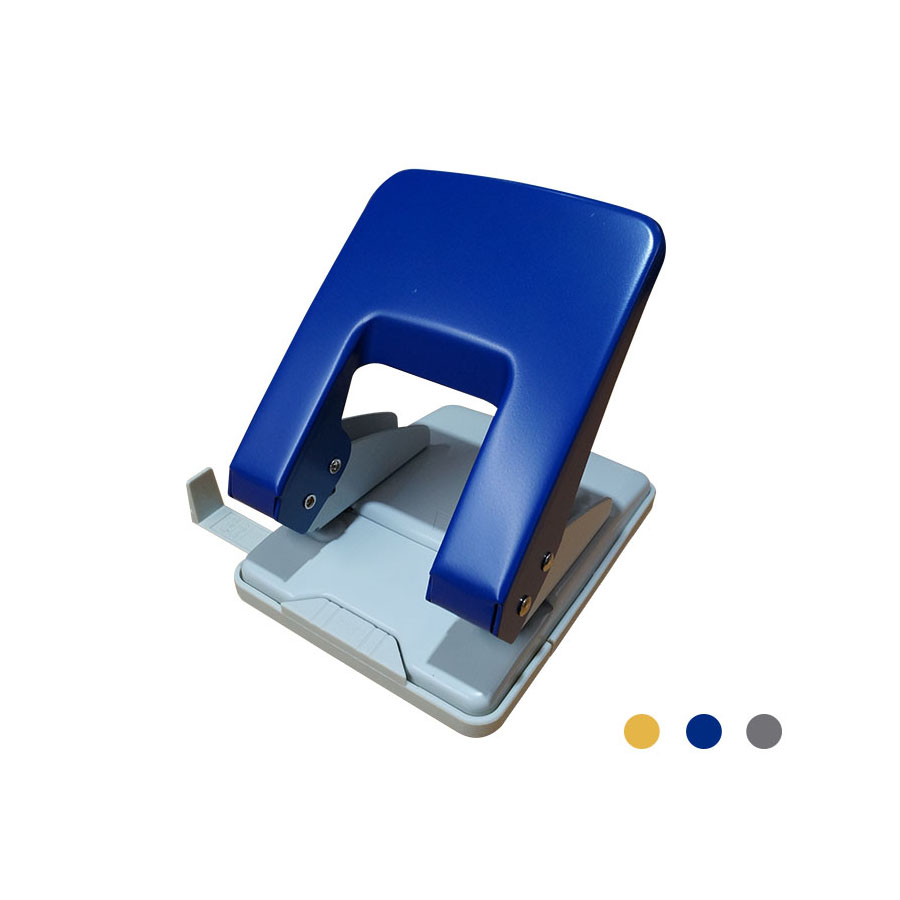 MP240 PERFORADORA DE METAL 2 HOYOS CON REGLA AJUSTABLE.