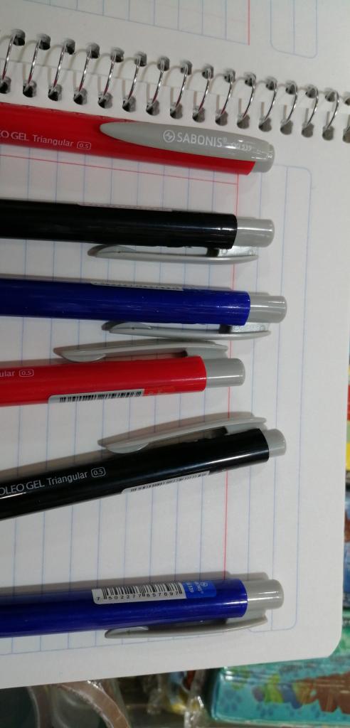 OG539 PLUMA RETRACTIL ÓLEO GEL FINO CAJA CON 24